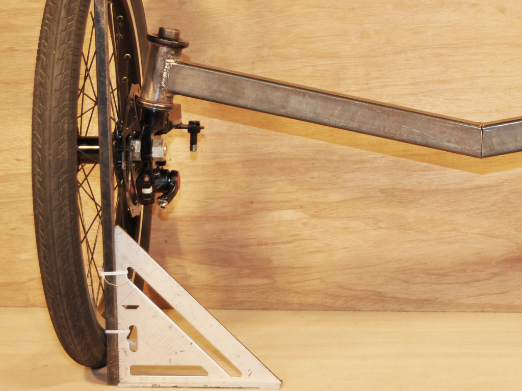 Viking Tandem Trike - tadpole wheel alignment